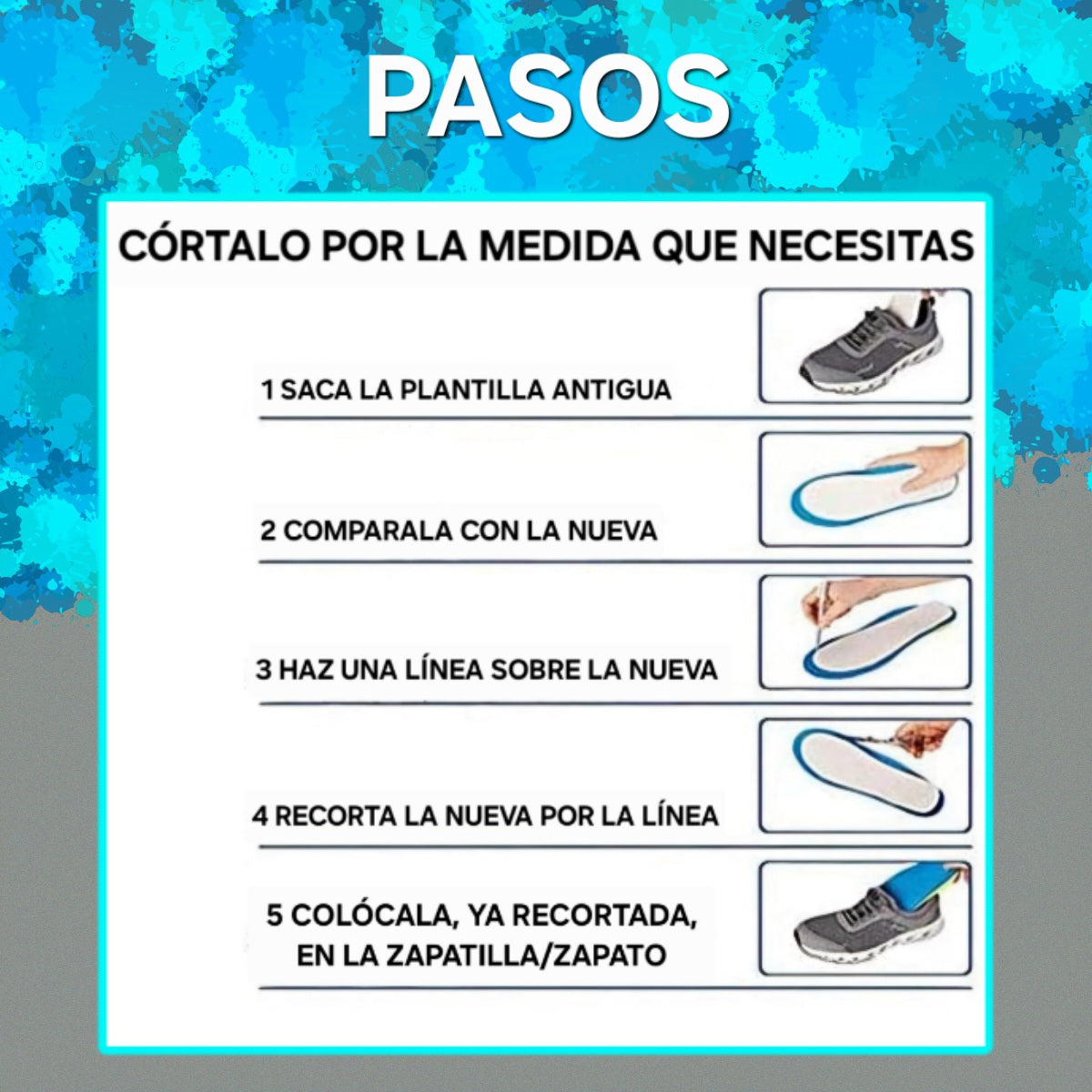 2 pares de Plantillas magnéticas unisex |Mantén el bienestar| magnATT™
