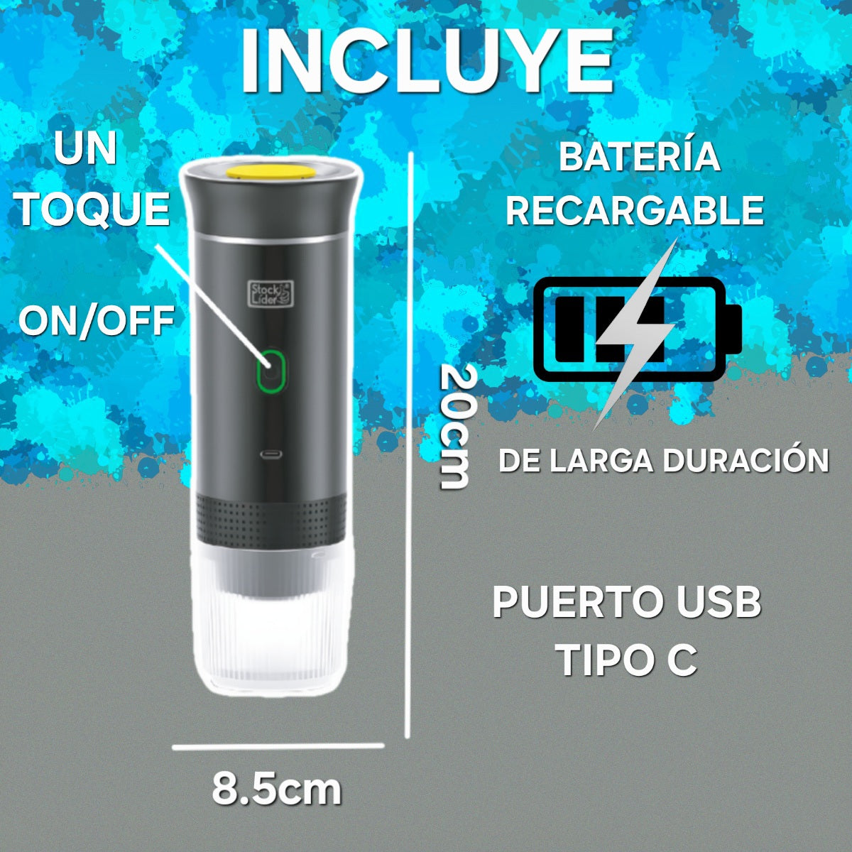 Cafetera portátil|café recién hecho para llevar|CoufTTin™