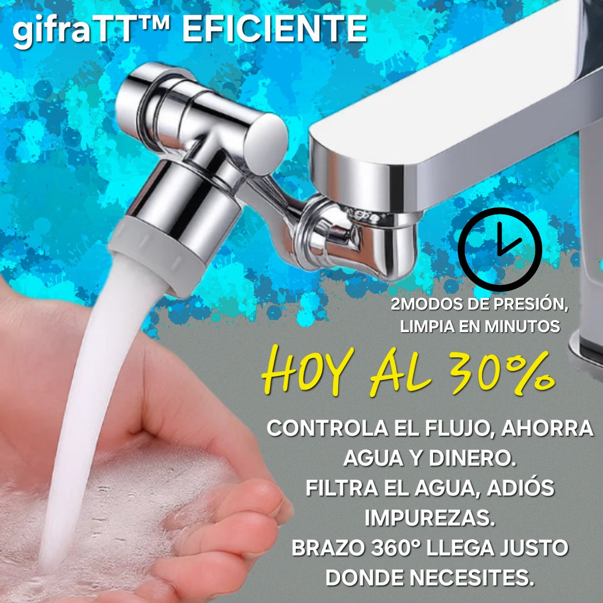 Grifo Giratorio |eficiencia360 | gifraTT™
