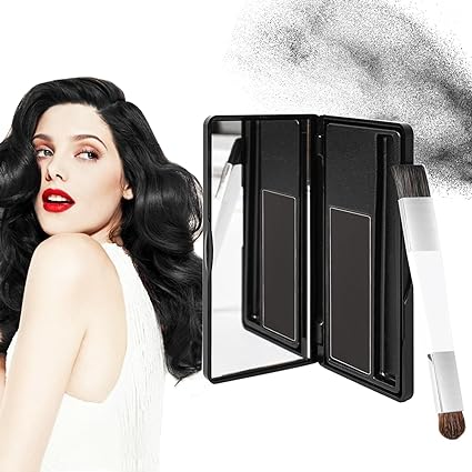 Tinte para el cabello para cubrir la raíz al instante negro