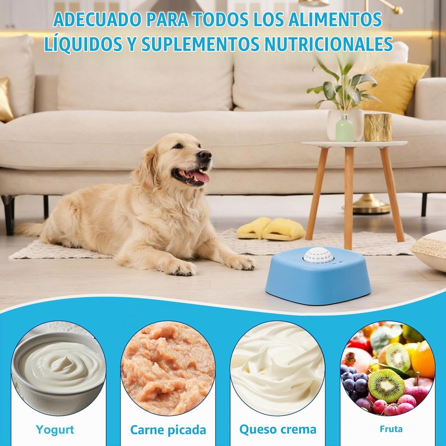 Cuenco lamedor para mascotas con bola rodante - additional image 3