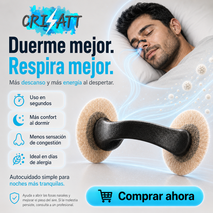 Dilatador nasal magnético + COJÍN ANTICIÁTICA |Duerme mejor|PACK oxiATT™