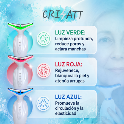 MasajeadorLED |Rejuvenece en semanas, adiós papada| glowATT ™