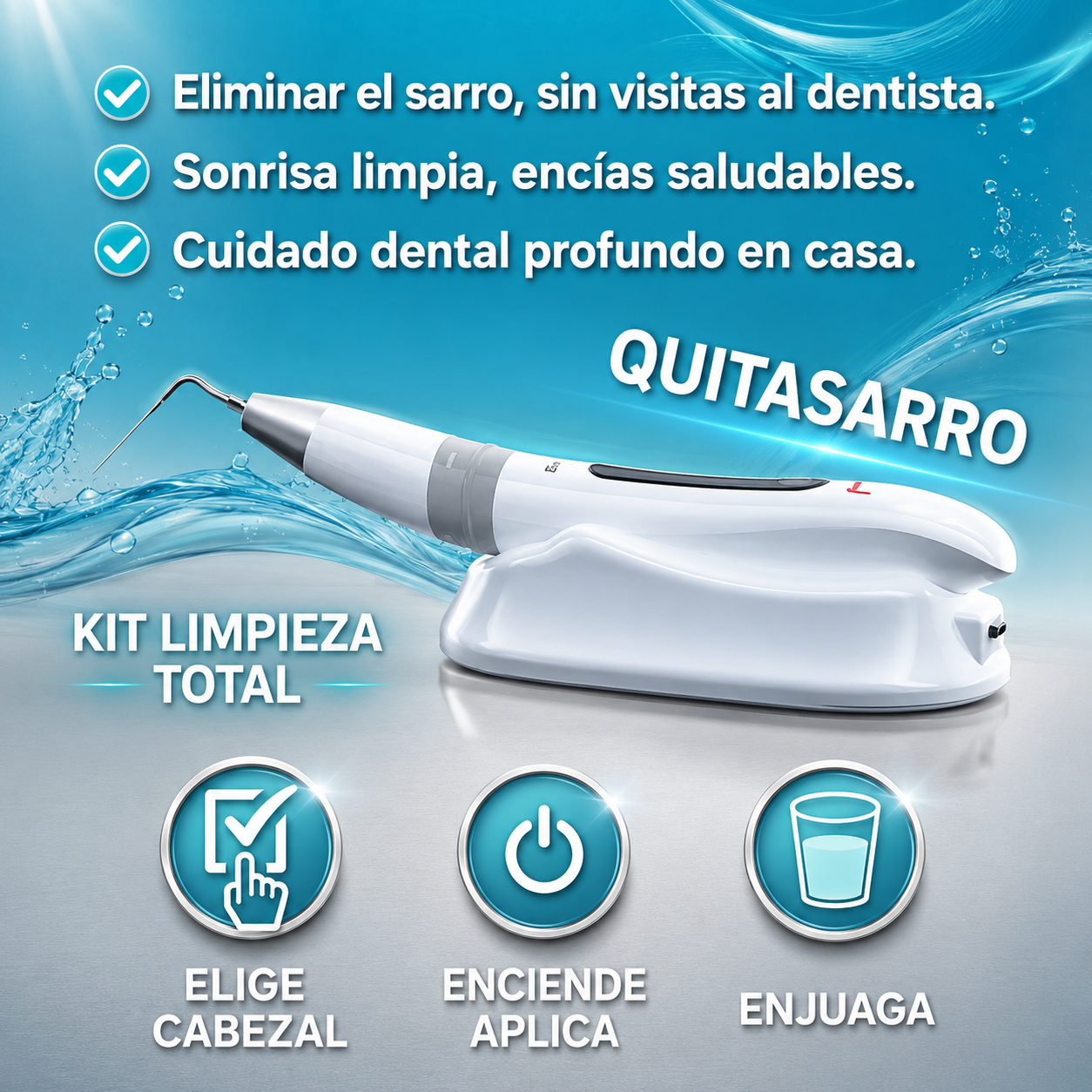 Irrigador dental profesional|Llega a toda tu boca|allATT™ 