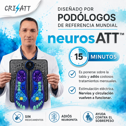 Masajeador de pies ems| adiós malestar de pies|neurosATT2.0™