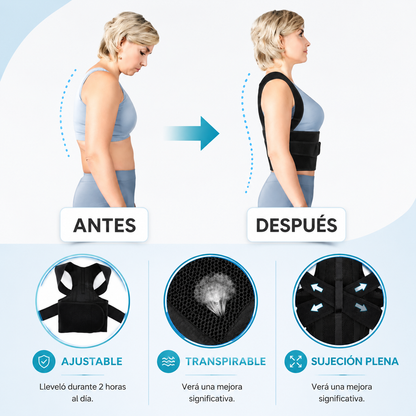 Corrector postural| Sin dolor y firmes| ATTcorrect™ sp