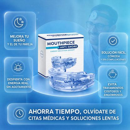 Boquila Antirronquidos| Mejora tu descanso y con ello tus relaciones| flowniTT™