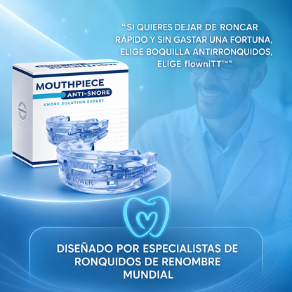 Boquila Antirronquidos| Mejora tu descanso y con ello tus relaciones| flowniTT™