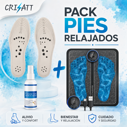 Masajeador de pies ems| adiós malestar de pies|neurosATT™