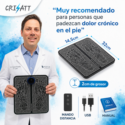 Masajeador de pies ems| adiós malestar de pies|neurosATT™