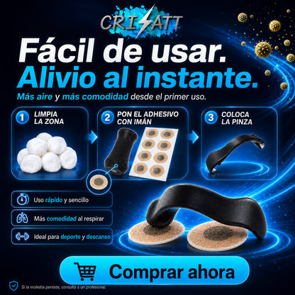 Dilatador nasal magnético|Sin alergia|oxiATT™ (Copia) 