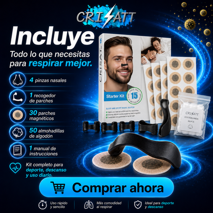 Dilatador nasal magnético|Sin alergia|oxiATT™ (Copia) 