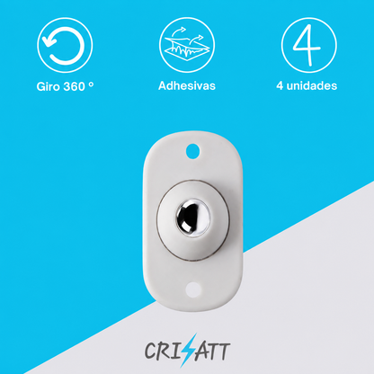 Ruedas adhesivas universales 4PCS|MovATT™