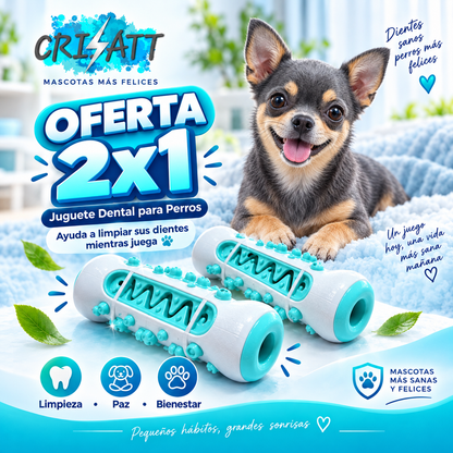 Juguete Dental 2 en 1 para Perros- ByeSarrATT ™