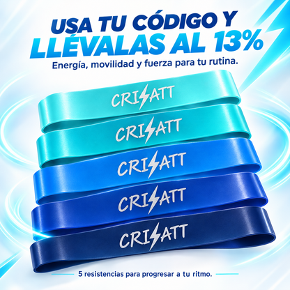 Bandas calentamiento- prepara o rehabilita tu hombro- PowerbandeTT