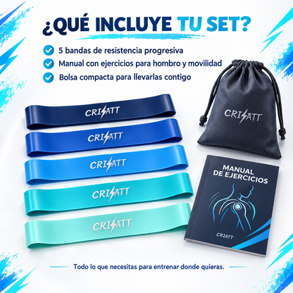 Bandas calentamiento- prepara o rehabilita tu hombro- PowerbandeTT