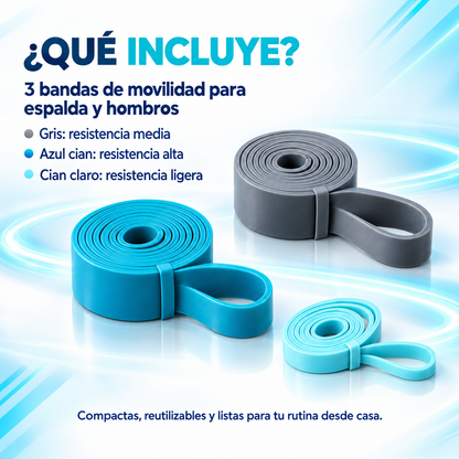 gomas-sin peso rehabilita tu postura-PowerbanTT ™
