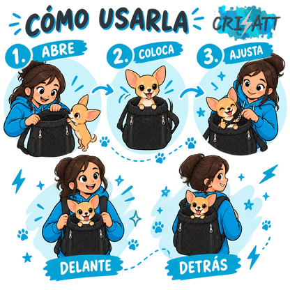 Arnés perro pequeño- vive todo con tu perro- BATTDOG™
