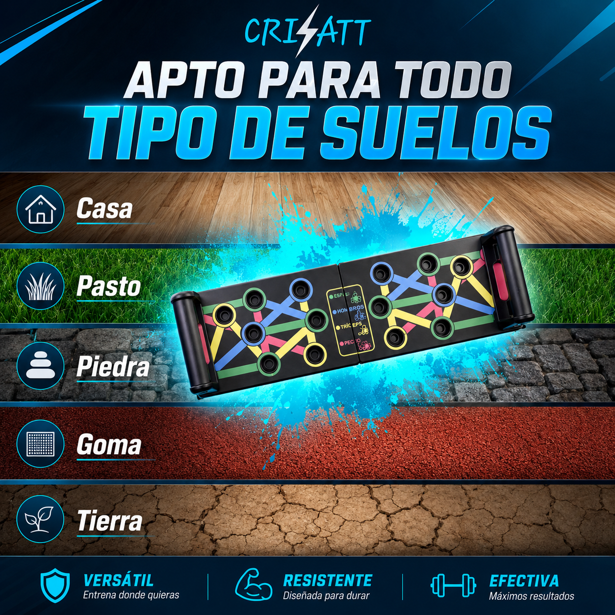 Dilatador+tabla push up|Pack impulso total| impusATT™ sp 