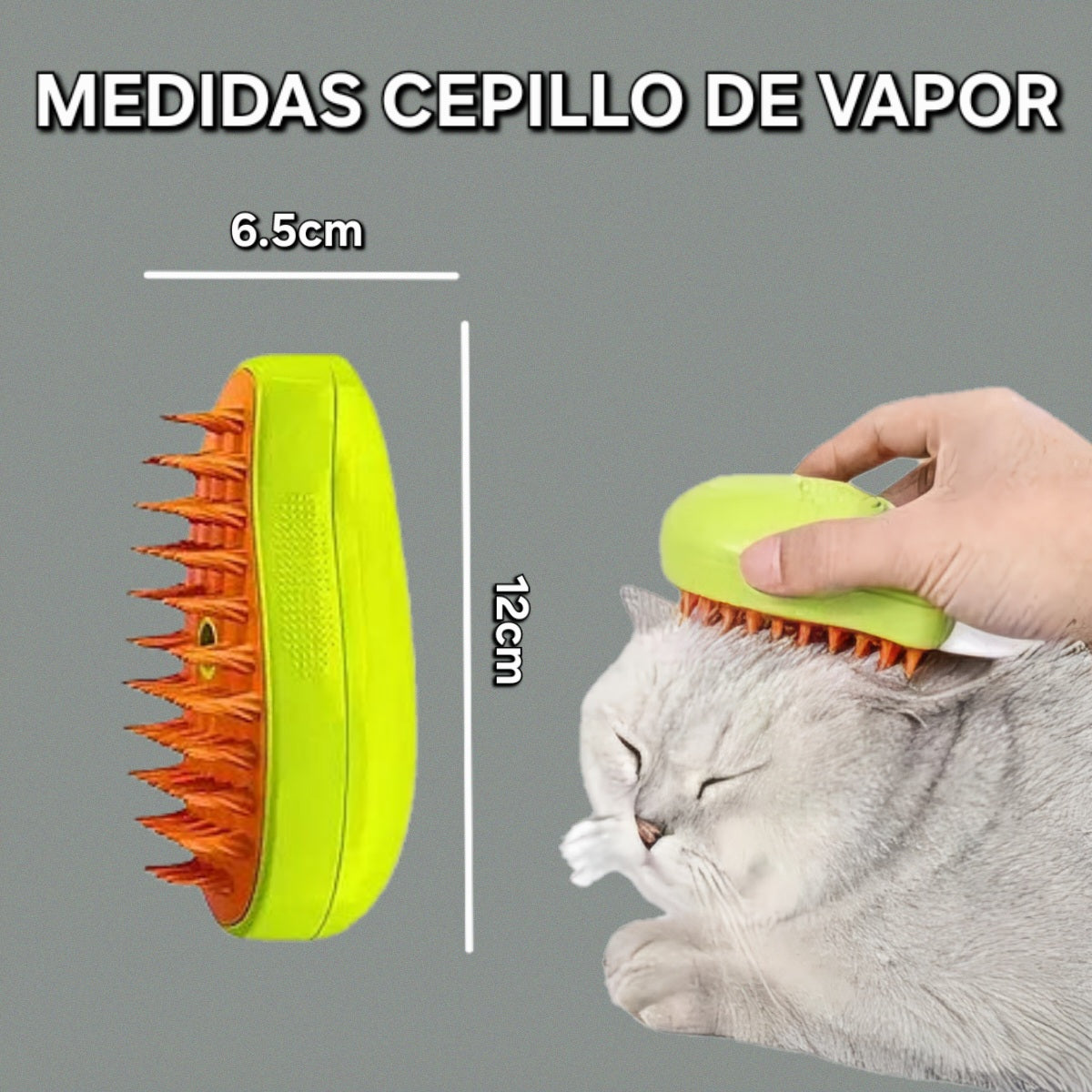 Cepillo a vapor| Menos pelos | CRISvap™ sp