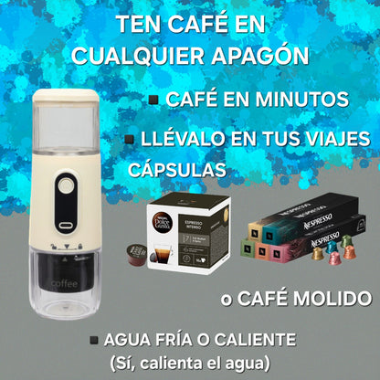 CAFETERA portátil BEIGE|café 24h sin tóxicos|BeufTTin