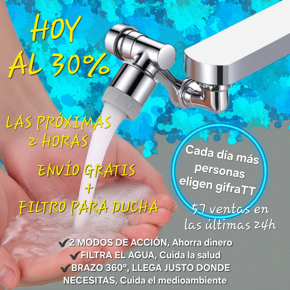 Grifo Giratorio |eficiencia360 | gifraTT™