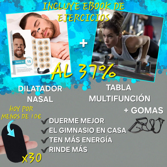 Dilatador+tabla push up|Pack impulso total| impusATT™ sp