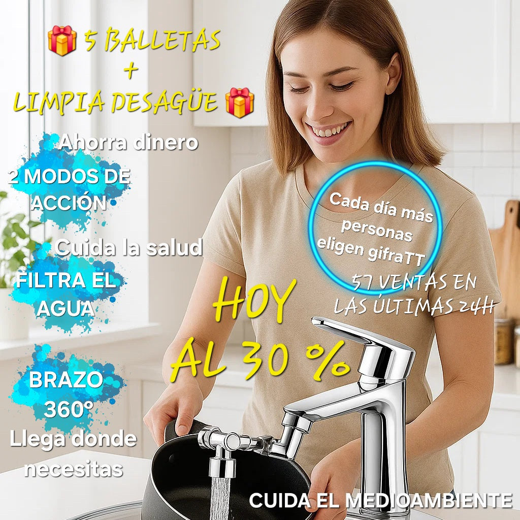 Grifo Giratorio |eficiencia360 | gifraTT™