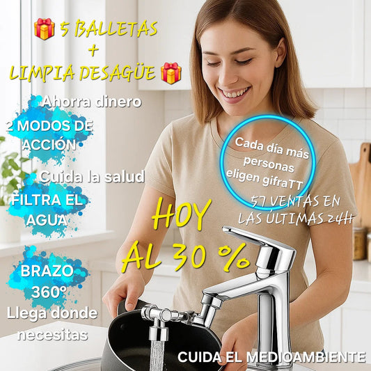 Grifo Giratorio |eficiencia360 | gifraTT™