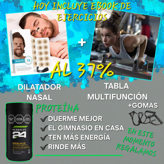 Dilatador+tabla push up|Pack impulso total| impusATT™ sp 