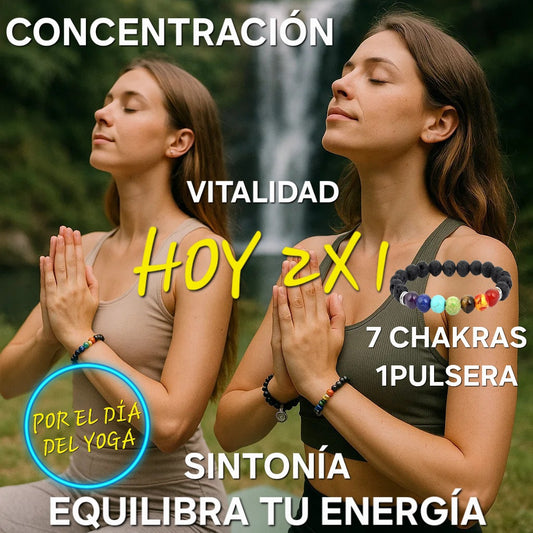 2 Pulseras 7 chakras LGTBI+|EQUILIBRA TU ENERGÍA|pulskraTT