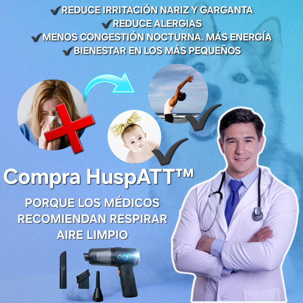 Mini aspirador inalámbrico|vida sin pelo| huspATT™