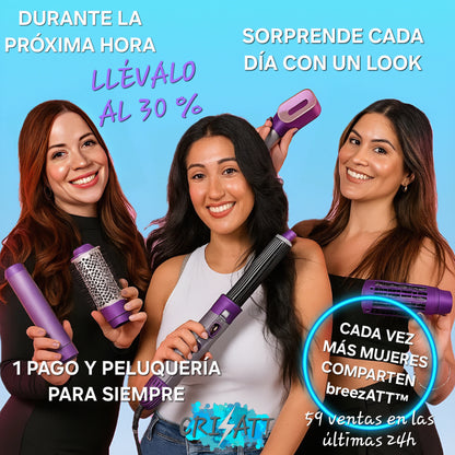 PACK SECADOR| Da forma al instante| breezATT™ 5 en 1