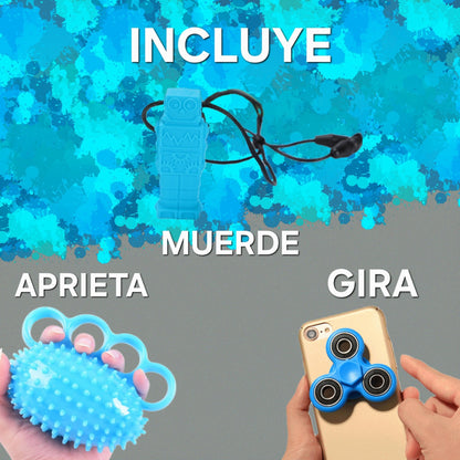 Cinturón de contención segura|dejalé fluir con seguridad|BlueCalmATT™