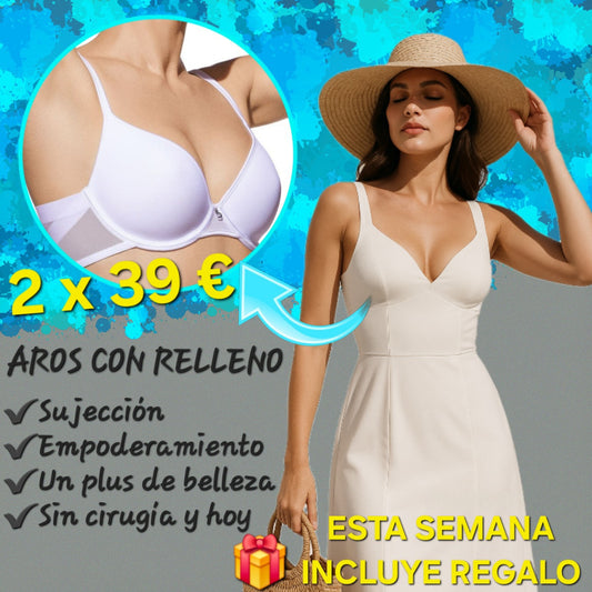 Sujetador Copa B|Aros con relleno| VICTORIA™ sp