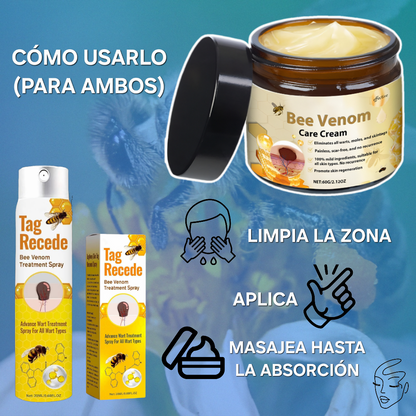 Crema reparadora de veneno de abeja 60g|beevATT™