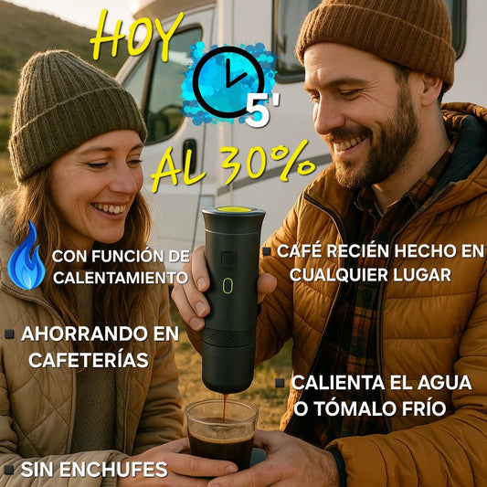 Cafetera portátil|café recién hecho para llevar|CoufTTin™