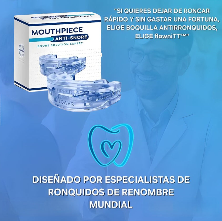 Boquila Antirronquidos| Mejora tu descanso y con ello tus relaciones| flowniTT™