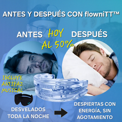 Boquila Antirronquidos| Mejora tu descanso y con ello tus relaciones| flowniTT™