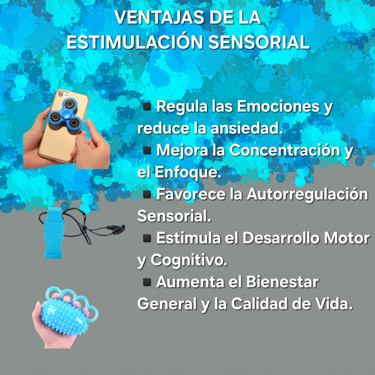 Cinturón de contención segura|dejalé fluir con seguridad|BlueCalmATT™