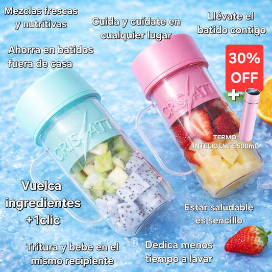 Licuadora Portátil con pajita| Rápido y en cualquier lugar| licATT™sp