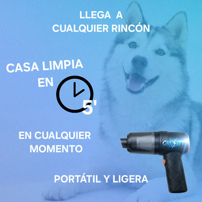 Mini aspirador inalámbrico|vida sin pelo| huspATT™