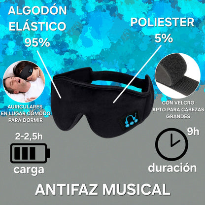 PACK Boquilla antirronquido+ antifaz musical|adiós ronquidos|flowniTT™