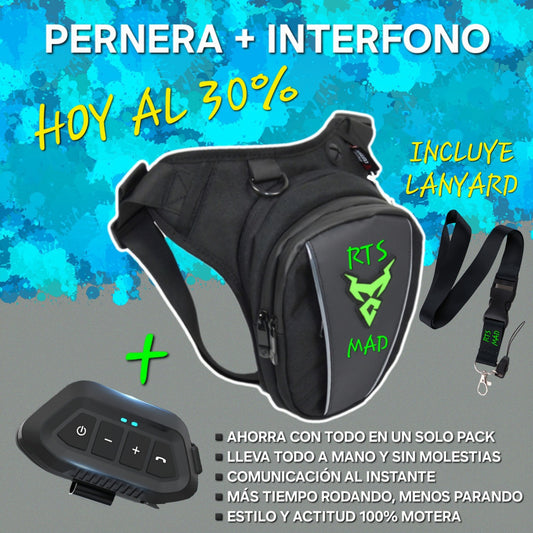 PACK MOTERO|Rutas cómodas |RTSMAD™