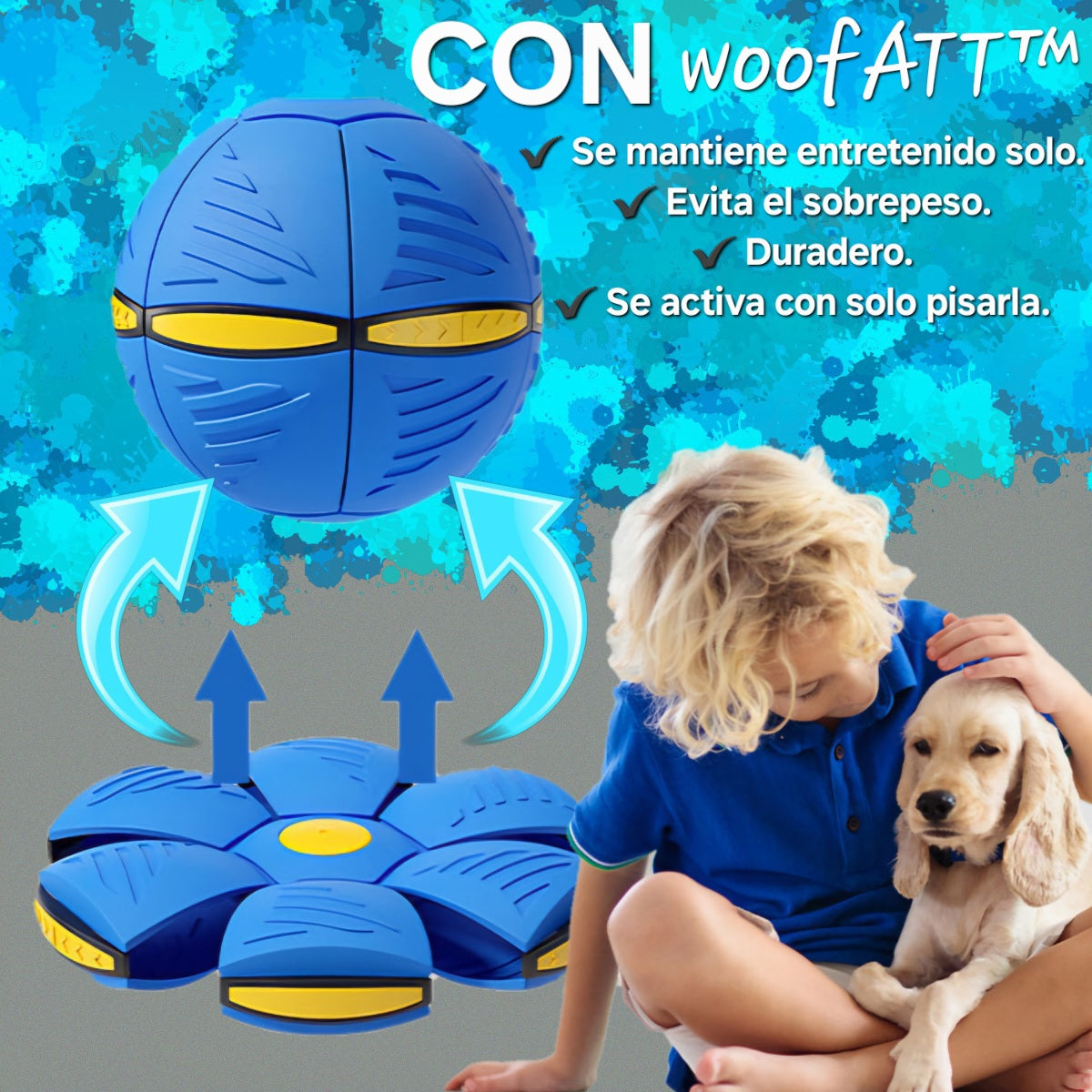 Pelota Juguete Voladora|woofATT™