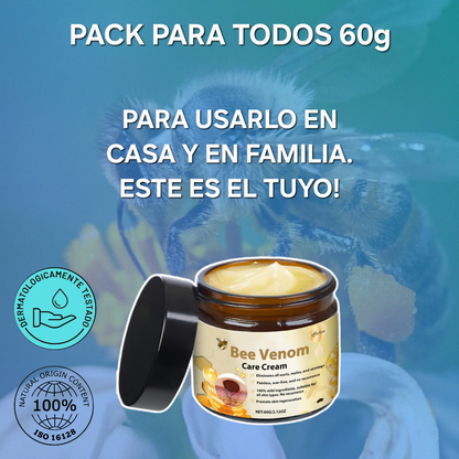 Crema reparadora de veneno de abeja 60g|beevATT™