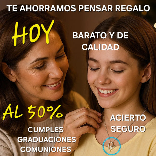 Colgante corazón circonita cristal con dedicatoria|ya tiene regalo|ilucoreTT™