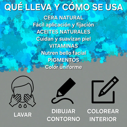 2 x Lápiz corrector waterproof/color y profundidad en segundos/bearATT™