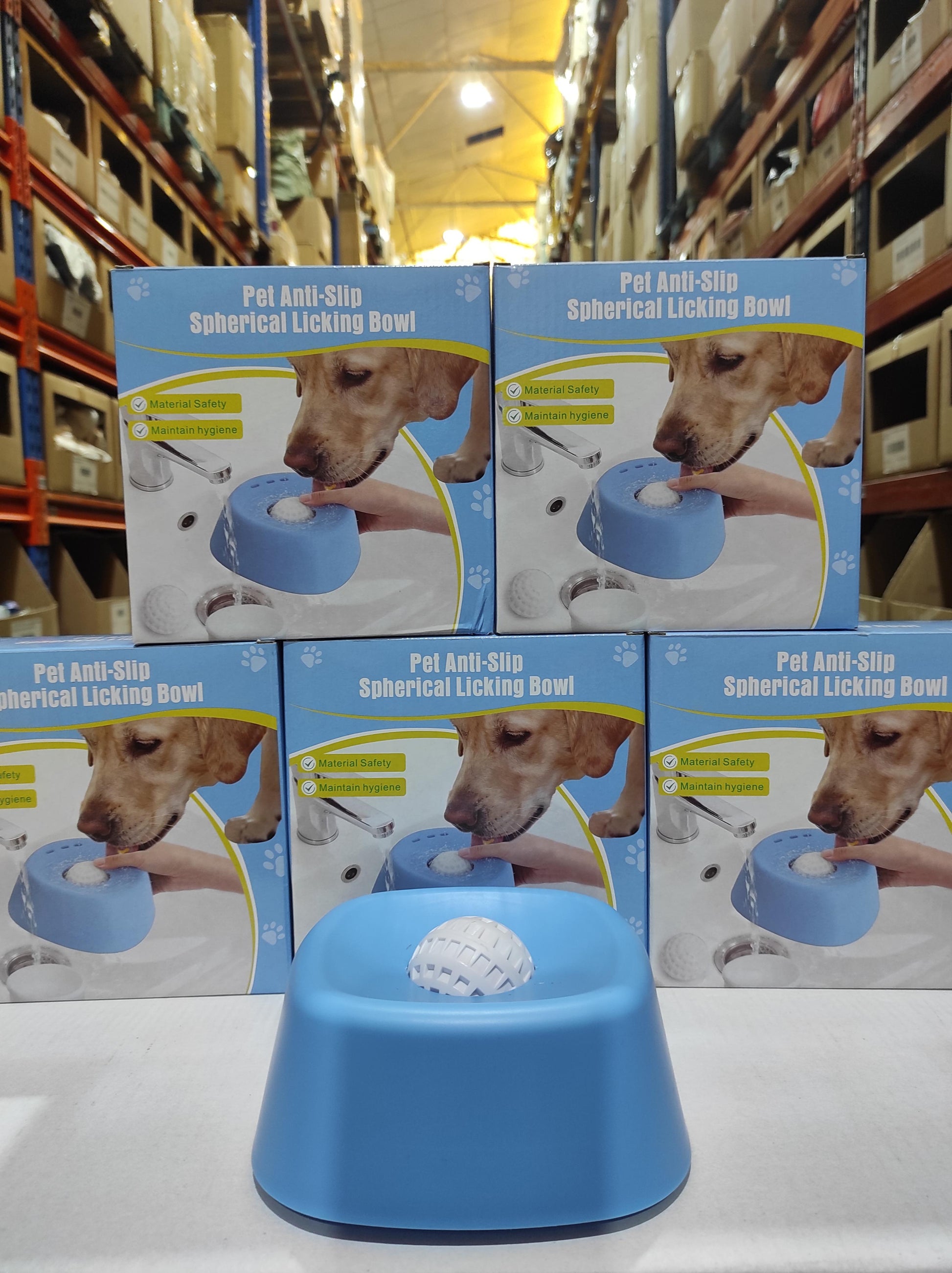 Cuenco lamedor para mascotas con bola rodante - additional image 7